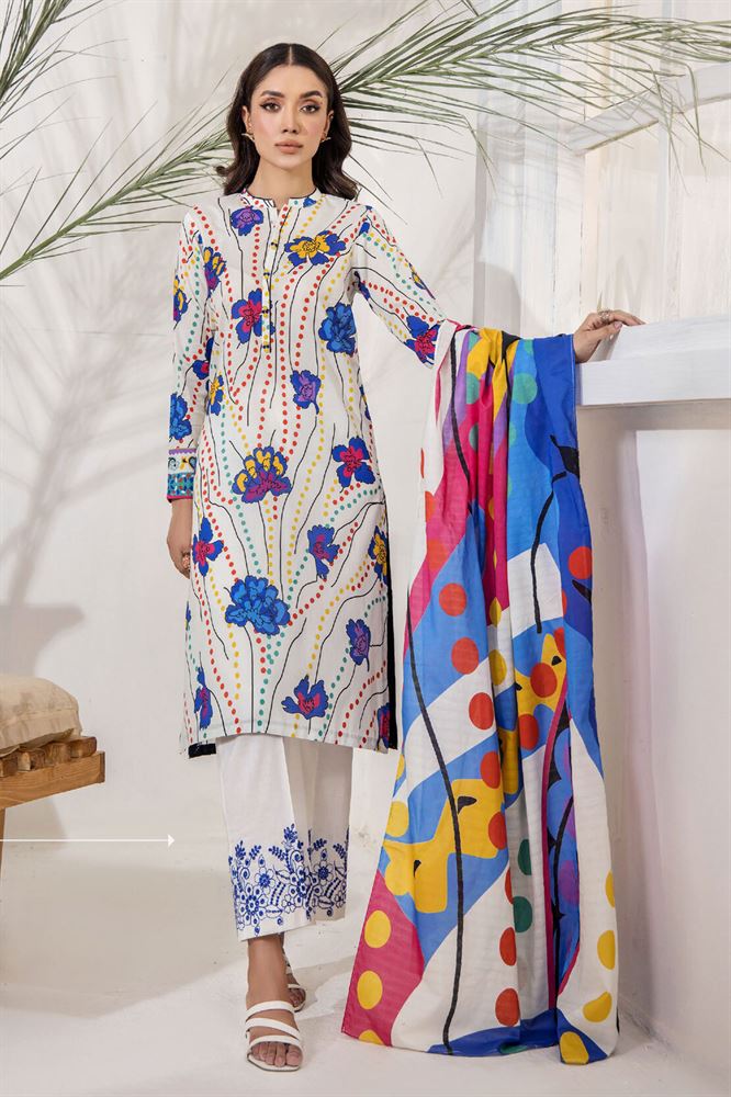 Amel Unstitched 3pc Collection - High-Quality Craftsmanship